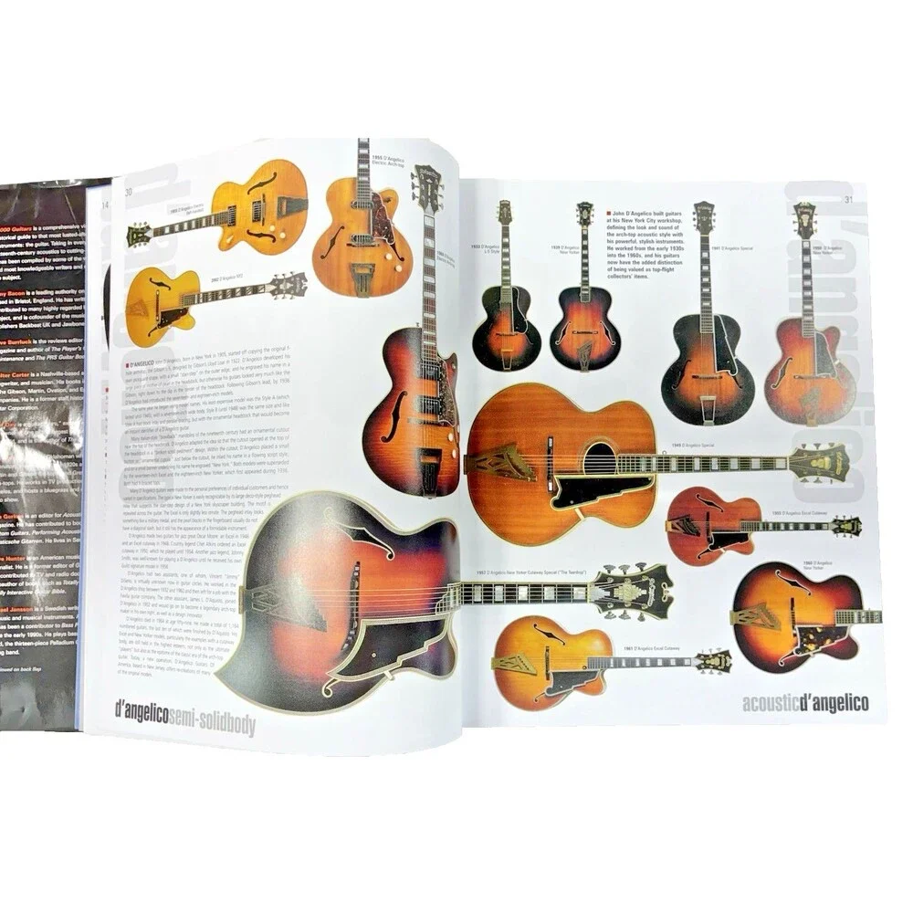2,000 Guitars by Tony Bacon 2015 Chartwell Books Hardback Book